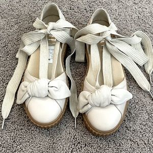 ✨Fenty Puma Bow Creeper Espadrilles